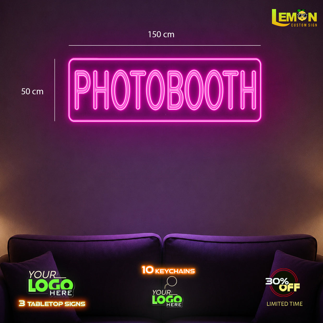 PHOTOBOOTH | LED NEON SIGN ( OUTDOOR SIGN)