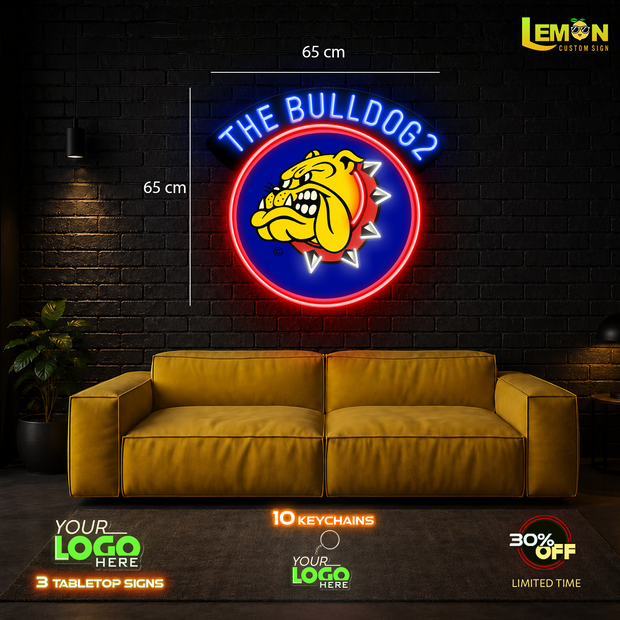 THE BULLDOG 2 | LED NEON SIGN