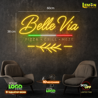 BELLE VIA | LED NEON SIGN
