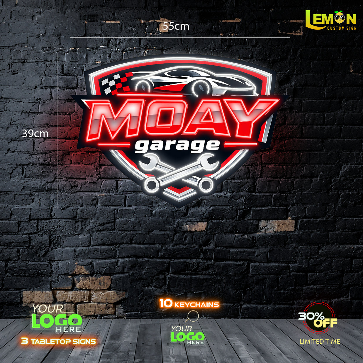 MOAY Garage | LED NEON SIGN