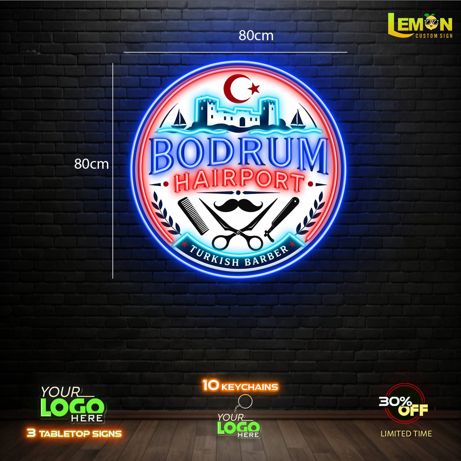 BOTRUM HAIRPOT | LED NEON SIGN