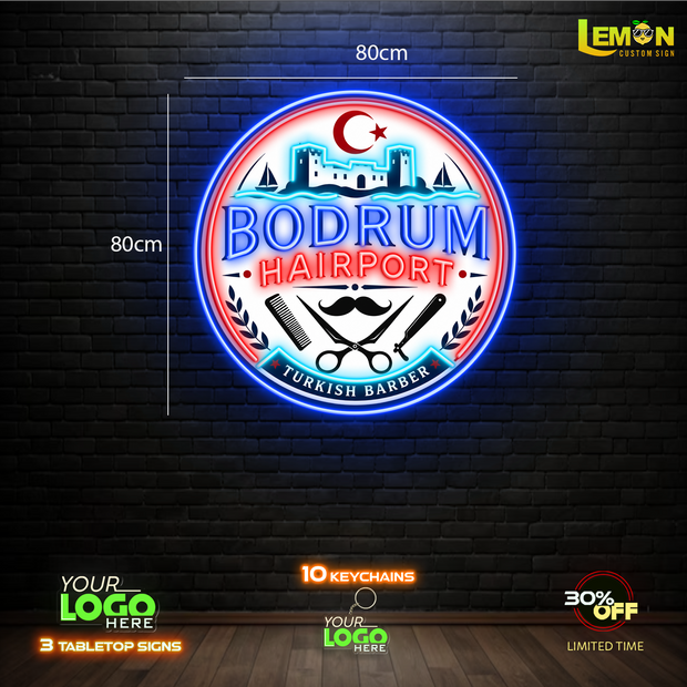 BOTRUM HAIRPOT | LED NEON SIGN
