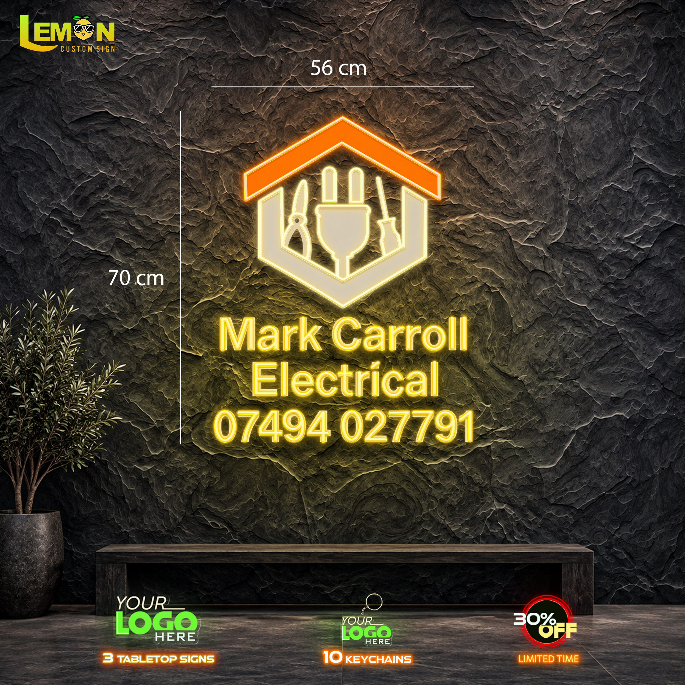 MARK CARROL ELECTRICAL | LED NEON SIGN