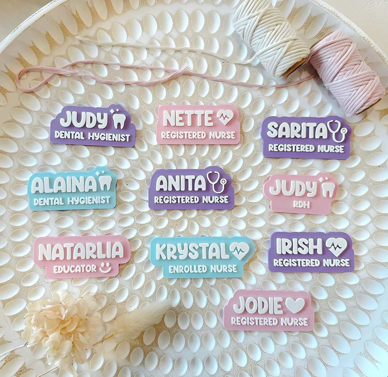 Acrylic Name Badge