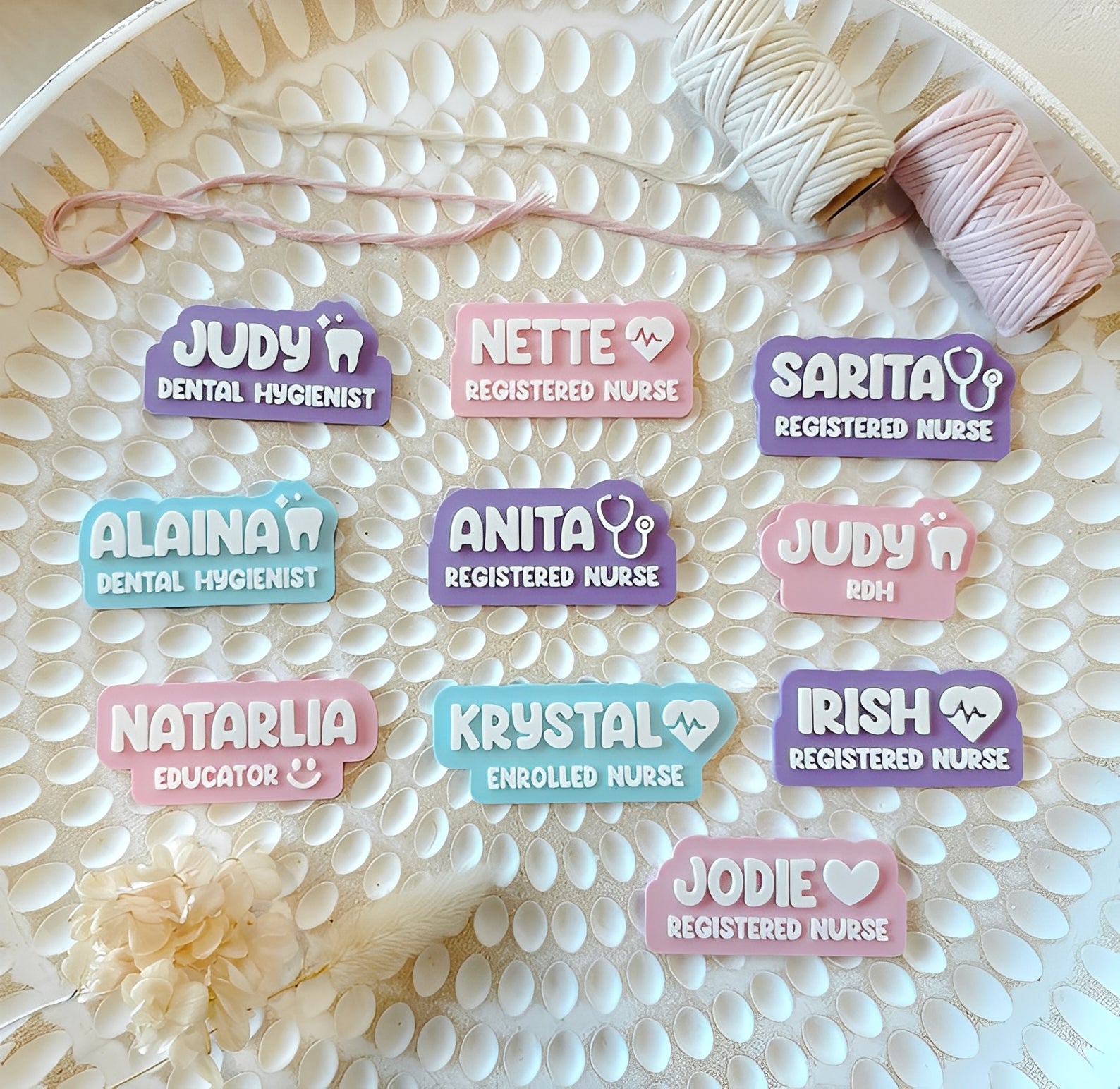 Acrylic Name Badge