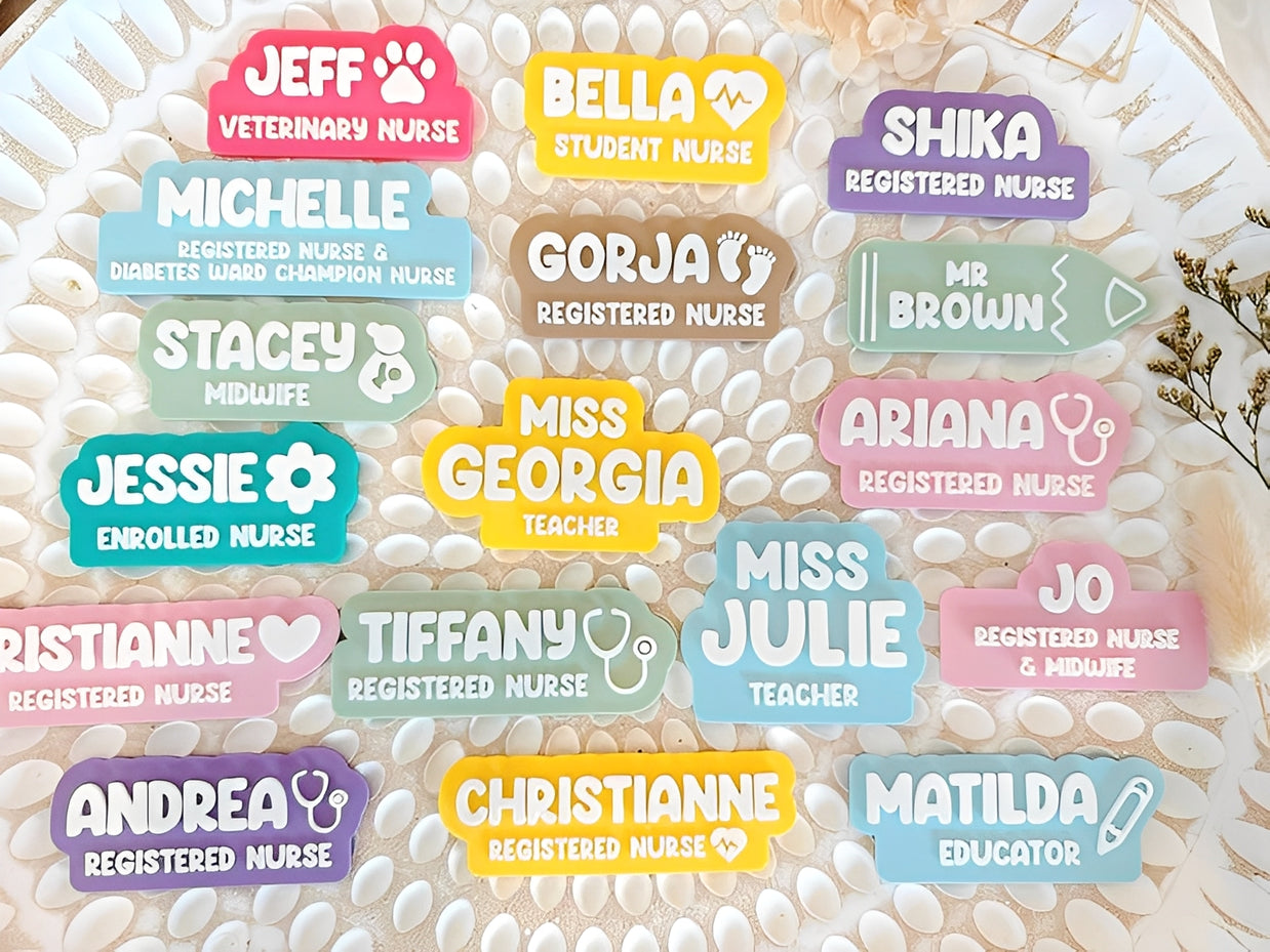 Acrylic Name Badge