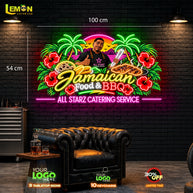 Jamaican Food & BBQ | LED NEON SIGN