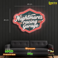 Nightmare Racing Garage| LED NEON SIGN