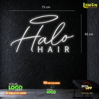 Halo Hair | LED NEON SIGN