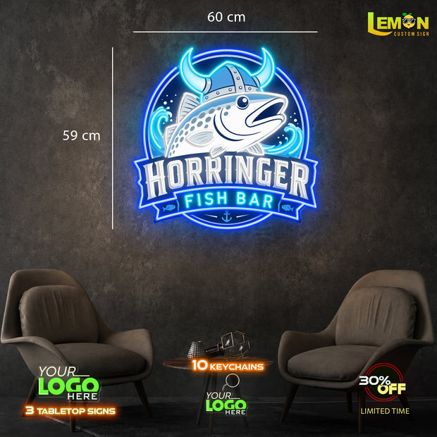 HORRINGER FISH BAR | LED NEON SIGN