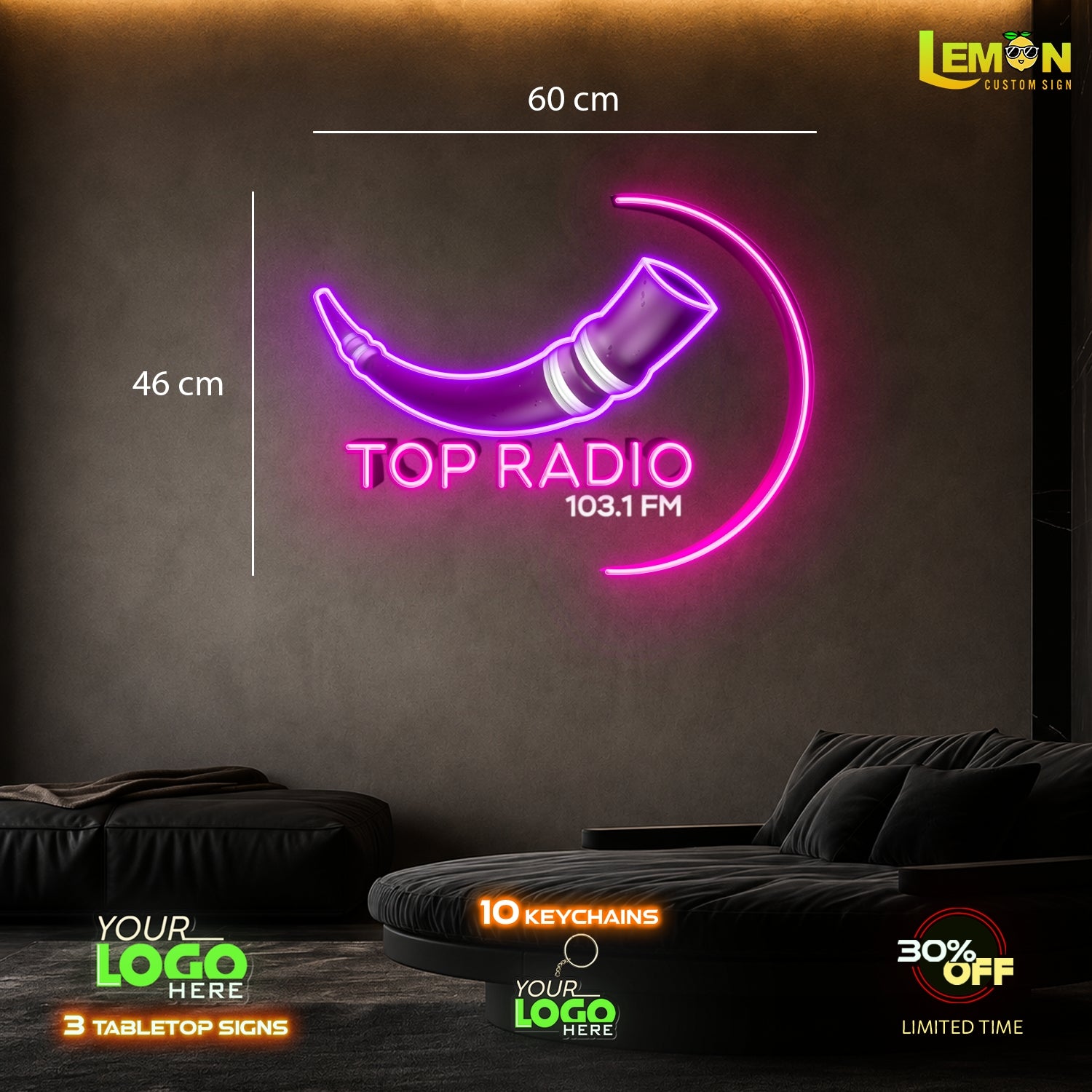 TOP RADIO | LED NEON SIGN