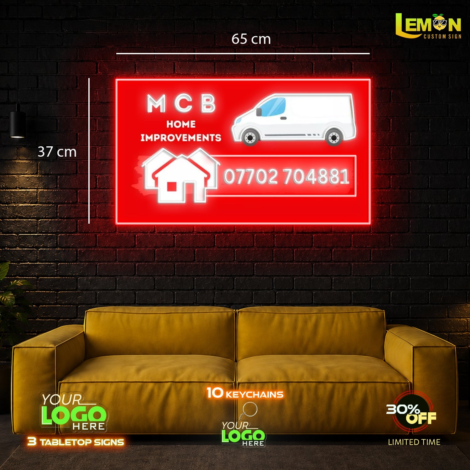 MCB HOME IMPROVEMENTS | LED NEON SIGN
