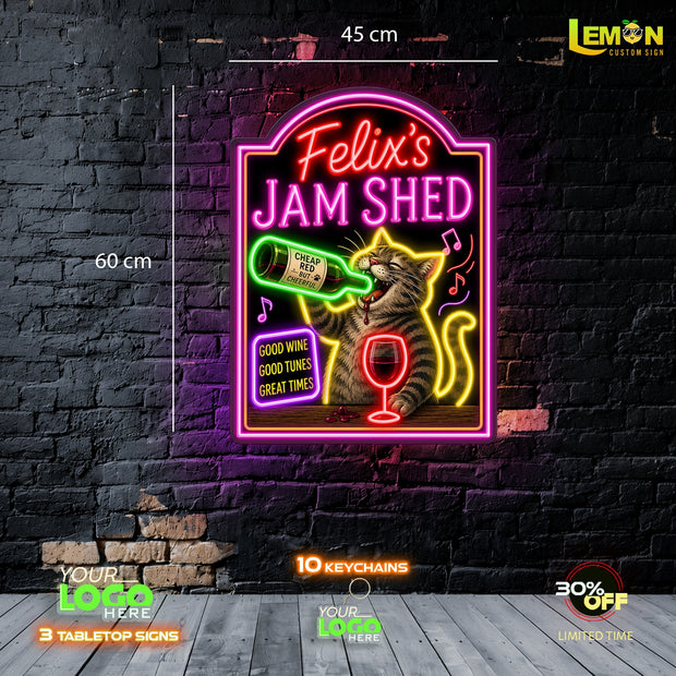 FELIX'S JAM SHED | LED NEON SIGN