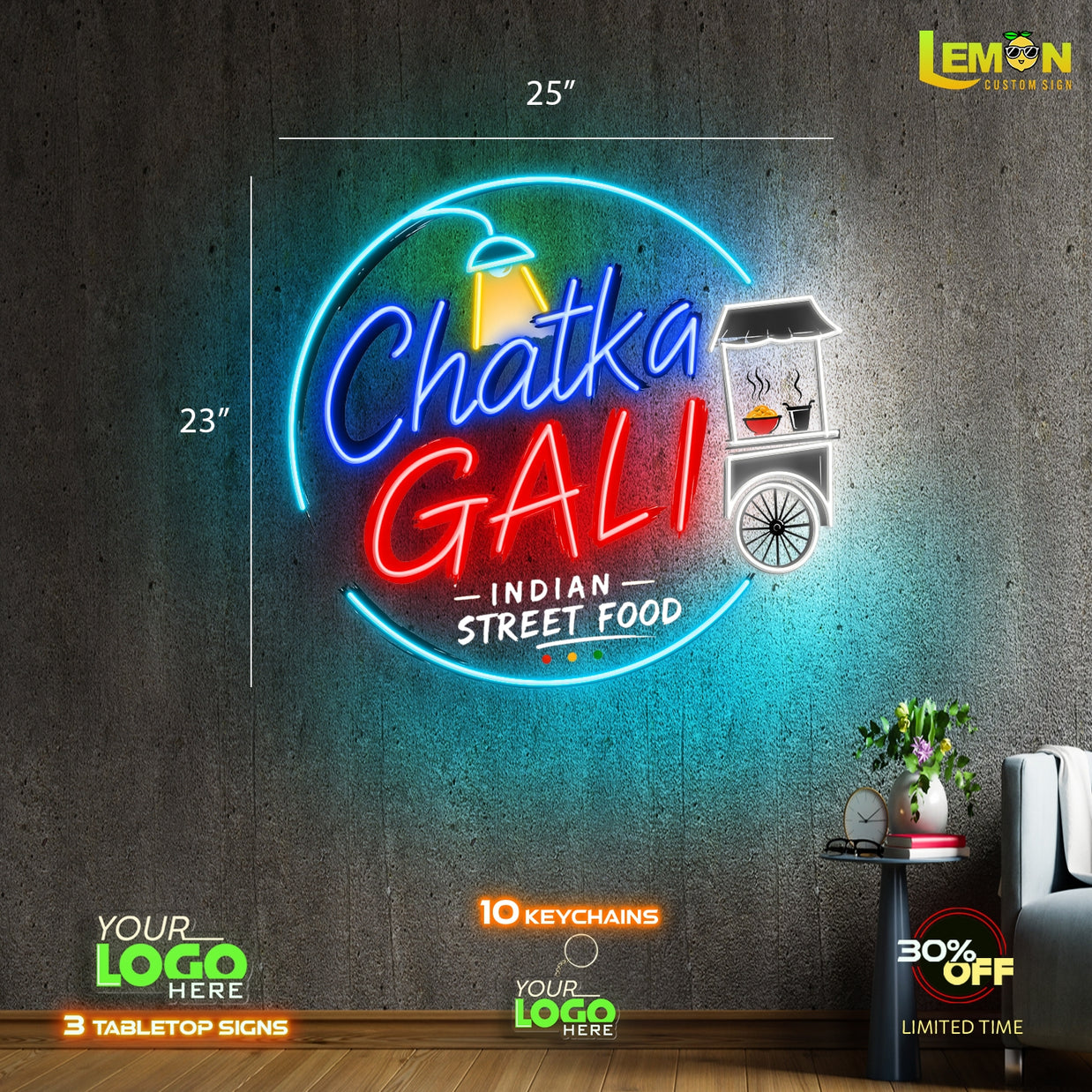 Chatka Gali | LED NEON SIGN