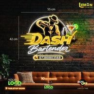 DASH BARTENDER | LED NEON SIGN