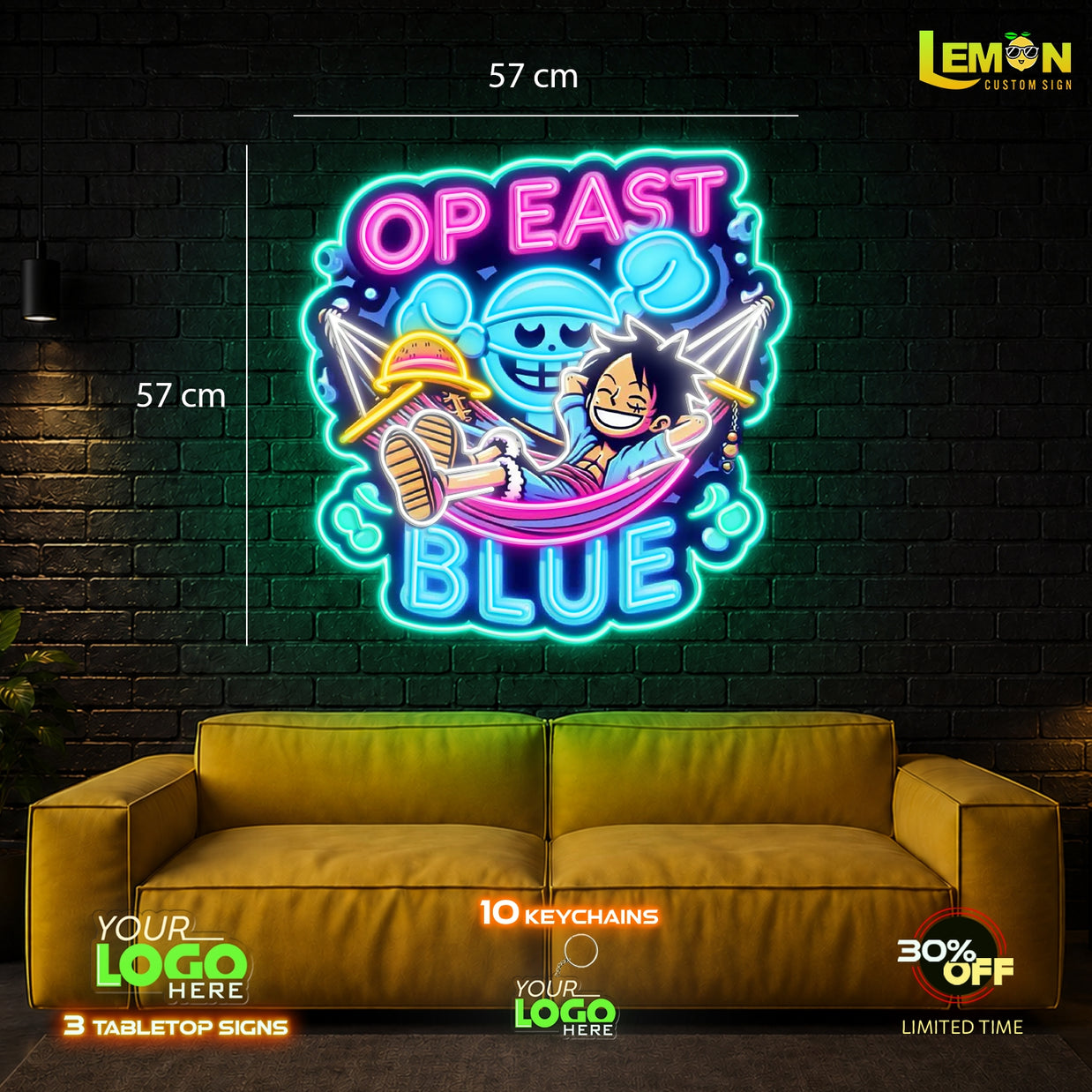 OP EAST | LED NEON SIGN
