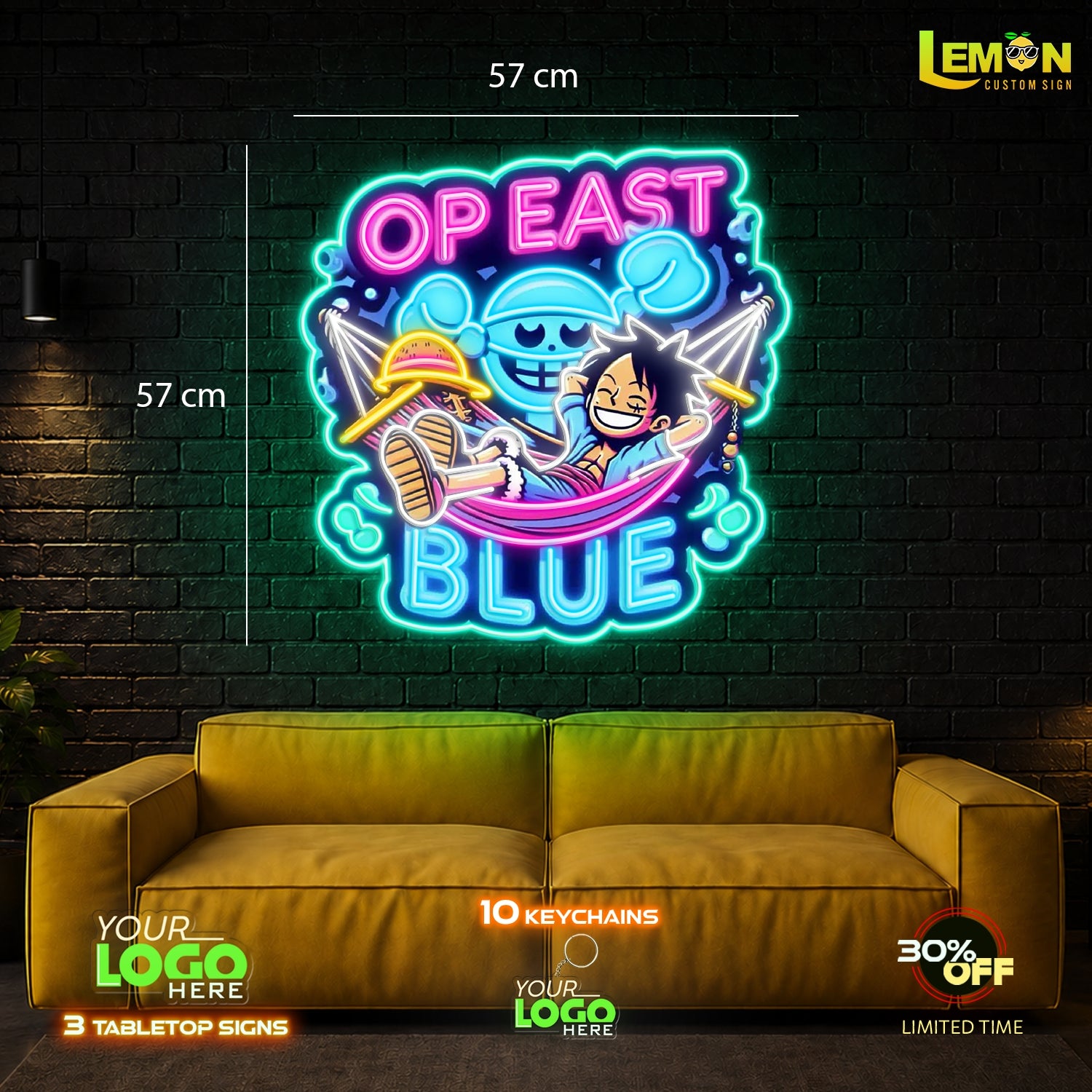 OP EAST | LED NEON SIGN
