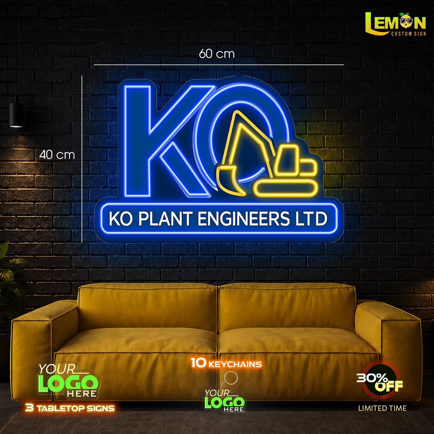 KO PLANT | LED NEON SIGN