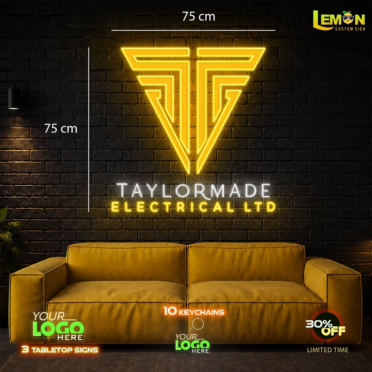 TAYLORMADE | LED NEON SIGN