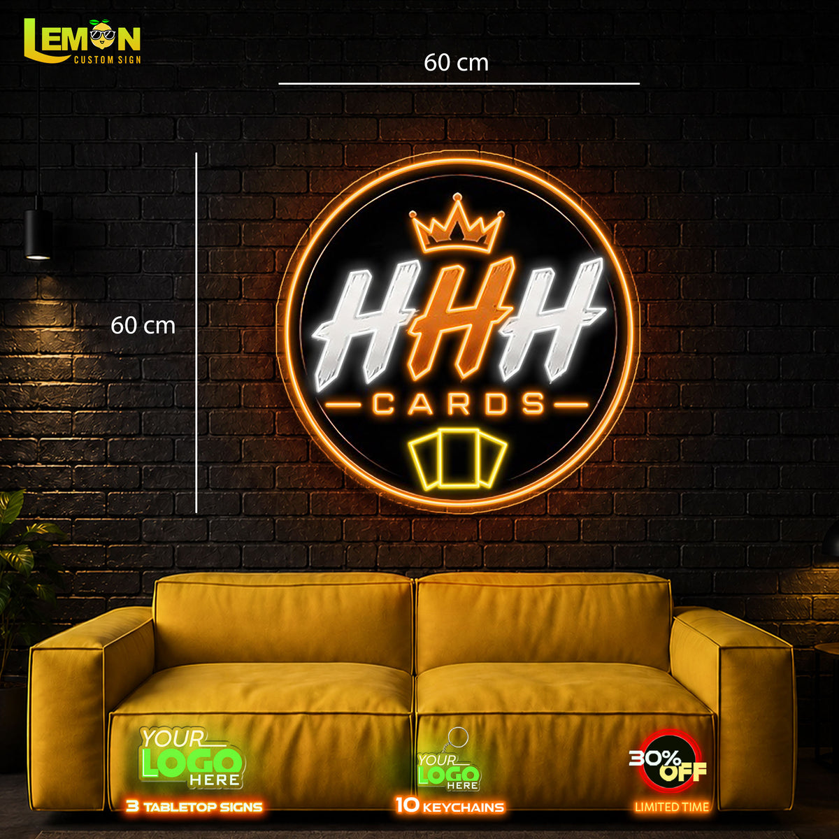 HHH CARDS | LED NEON SIGN