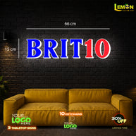 BRIT10 | 3D BACKLIT SIGN (OUTDOOR SIGN)