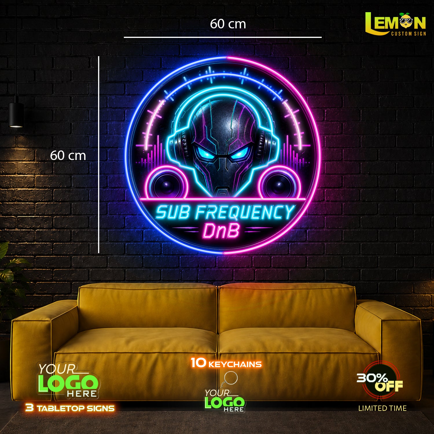 SUB FREQUENCY DNB | LED NEON SIGN