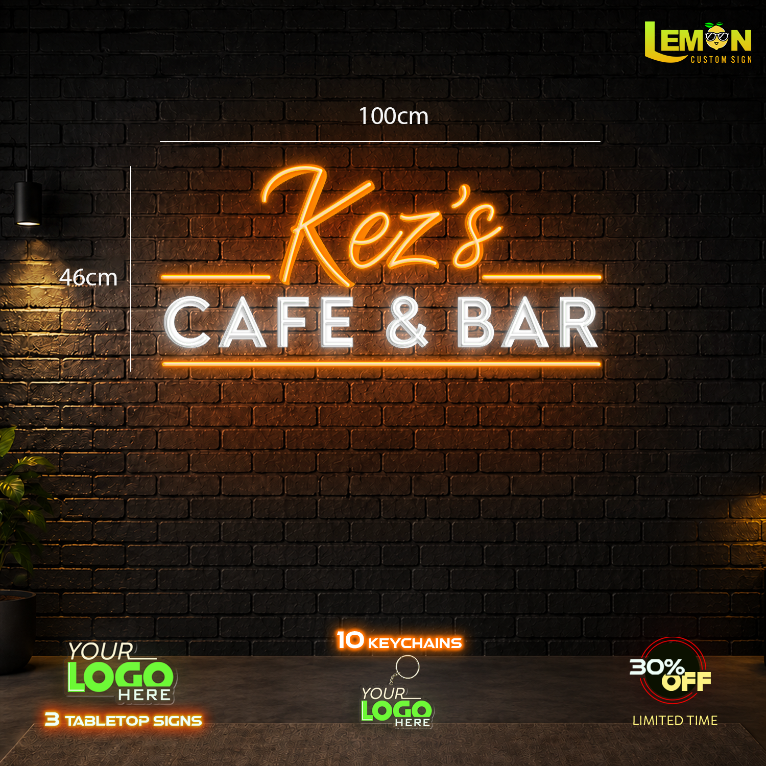 Kez's Cafe & Bar | LED NEON SIGN