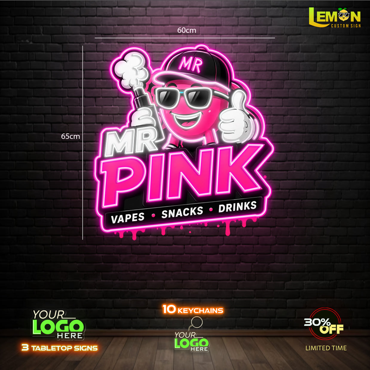MR PINK | LED NEON SIGN