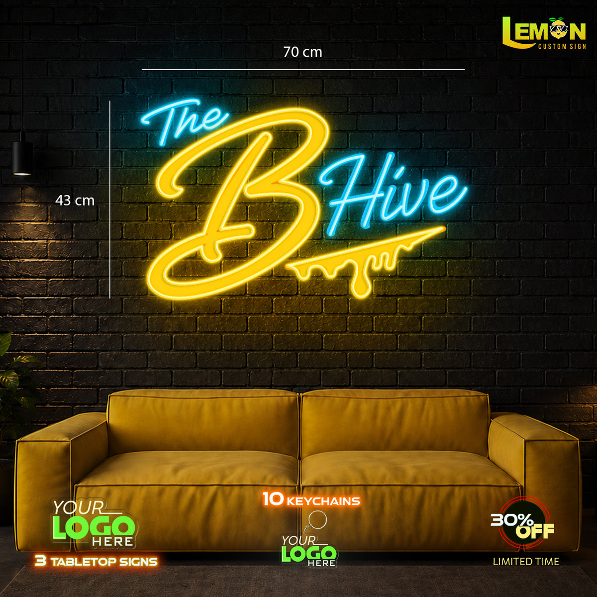 THE B HIVE | LED NEON SIGN