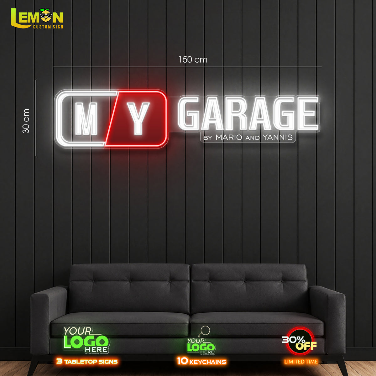MY GARAGE| LED NEON SIGN