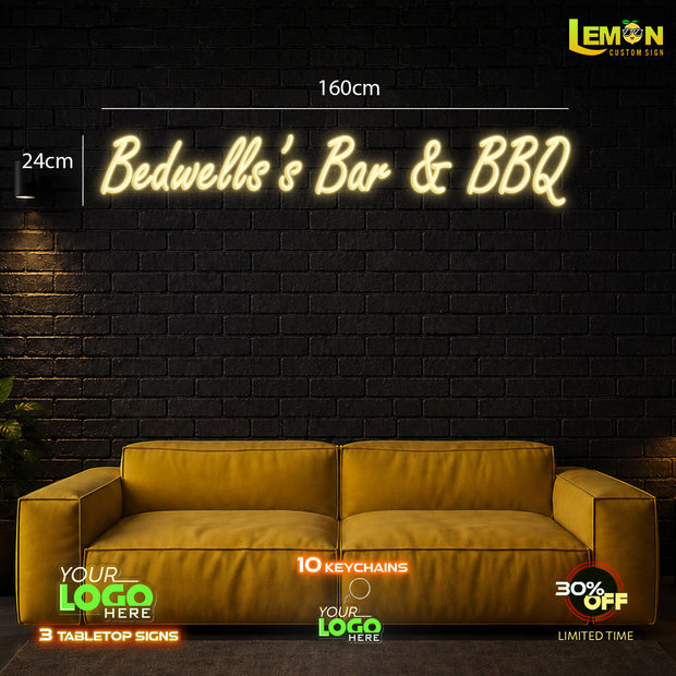 Bedwells’s Bar & BBQ | LED NEON SIGN