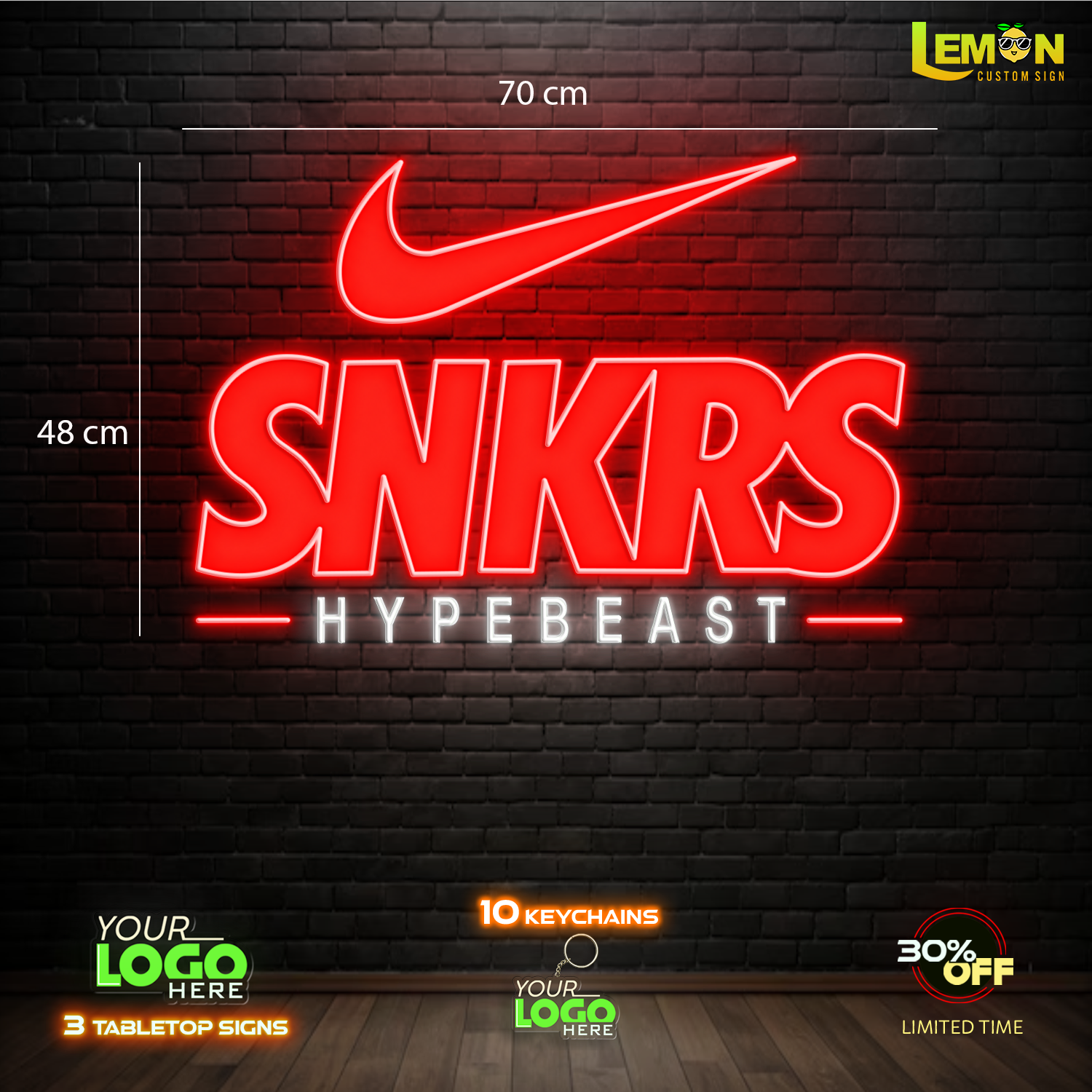 SNKRS HYPEBEAST | LED NEON SIGN