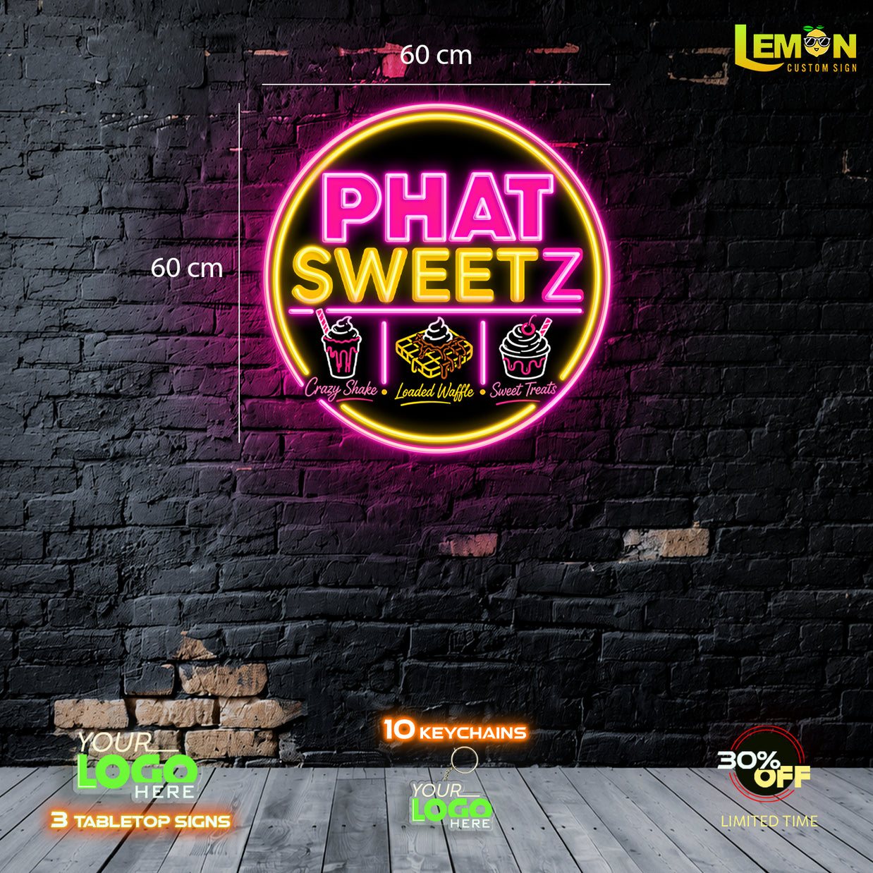FAT SWEETZ | LED NEON SIGN