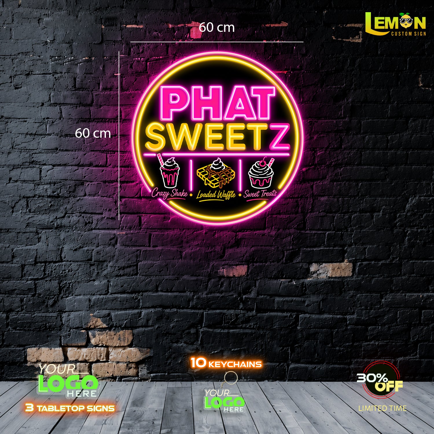FAT SWEETZ | LED NEON SIGN