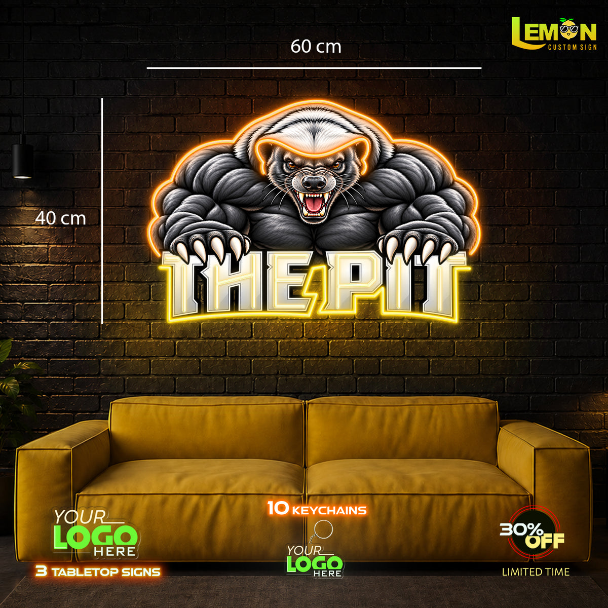 THE PIT | LED NEON SIGN