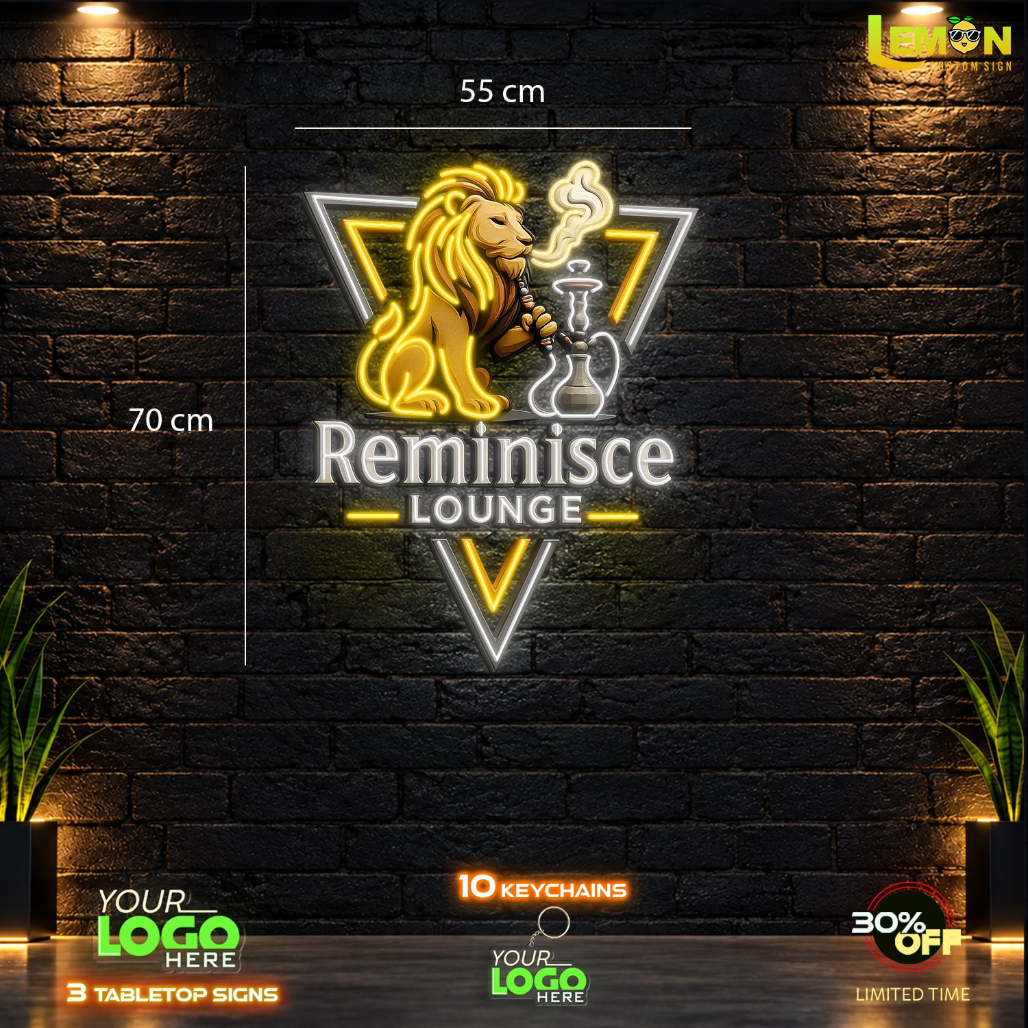 Reminisce LOUGE | LED NEON SIGN