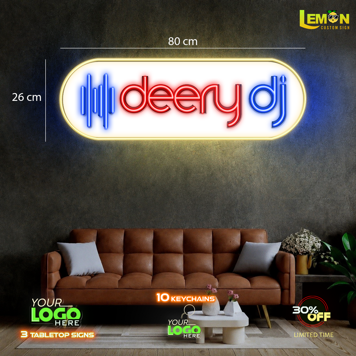 DEERY DJ | LED NEON SIGN