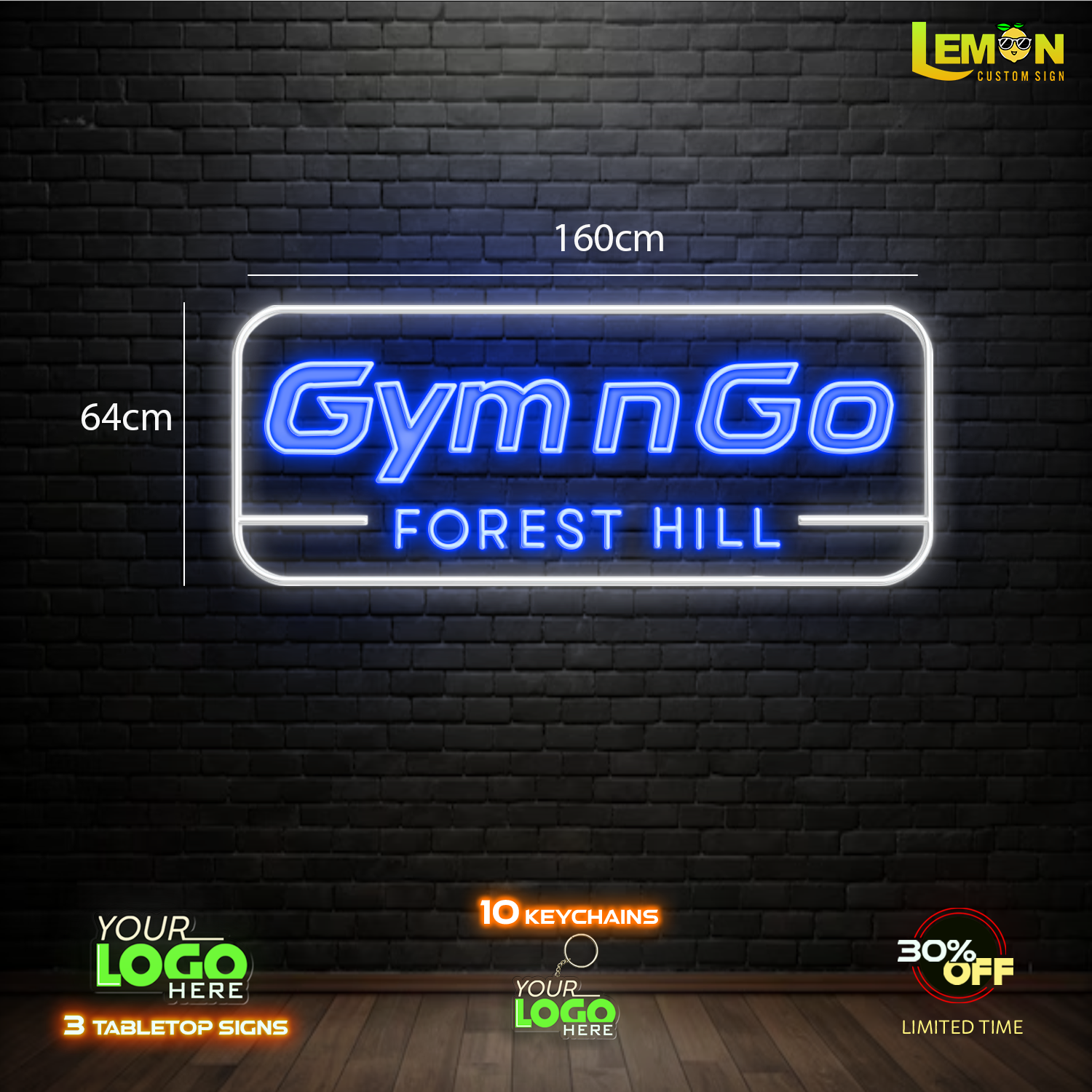 GYM N GO| LED NEON SIGN