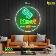 KNOT NOW | LED NEON SIGN
