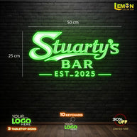 Stuarty's BAR | LED NEON SIGN