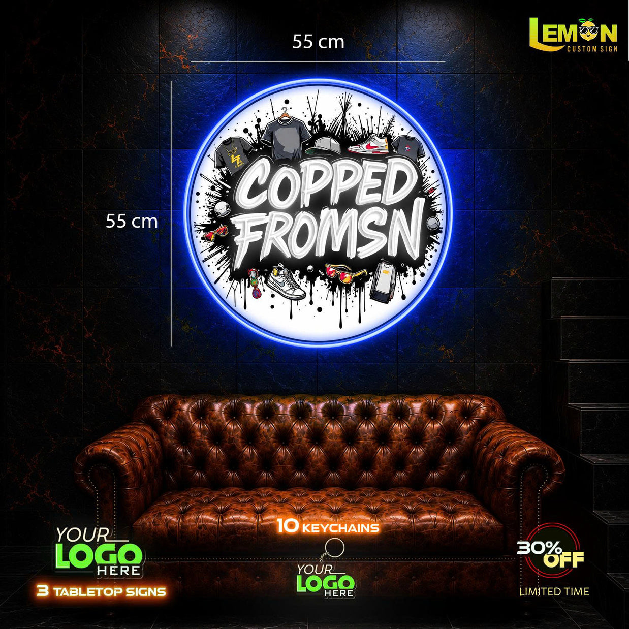 COPPED FROMNS | LED NEON SIGN